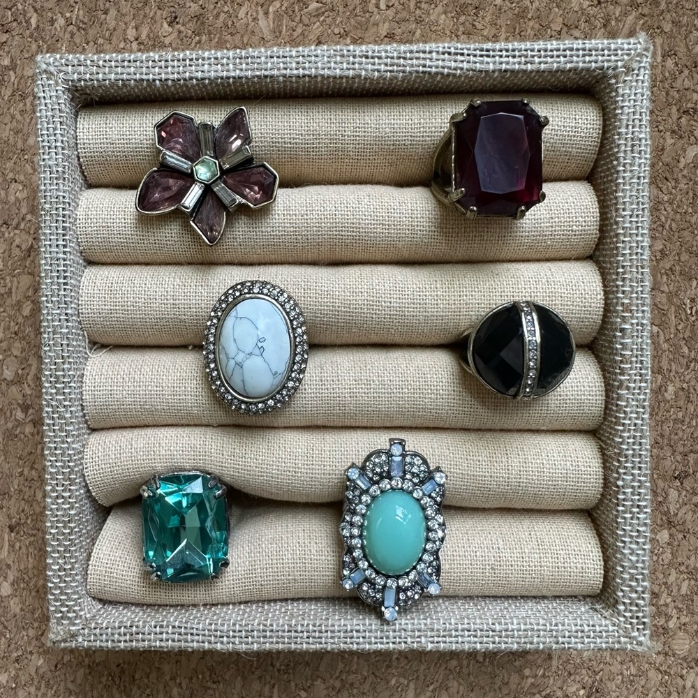 NWOT Chloe & Isabel Fashion Rings Size 7 - Picture 3 of 3